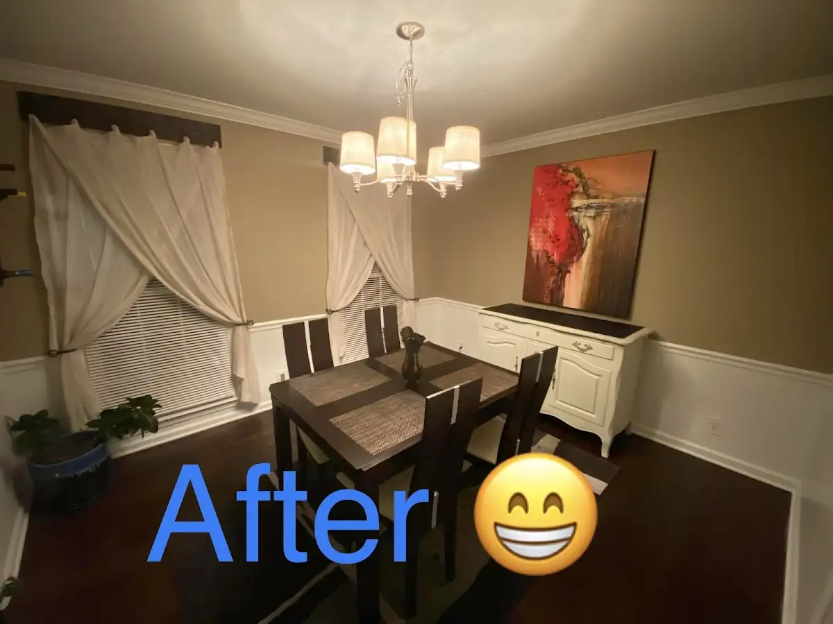 Professional dining room restoration after water damage in Sylvania